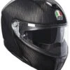 AGV Sportmodular Carbon Solid Helmet -Motorbike Equip Shop agv helmets agv sport modular glossy