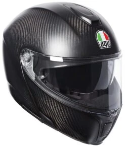 AGV Sportmodular Carbon Solid Helmet -Motorbike Equip Shop agv helmets agv sport modular matt