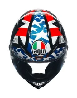 AGV Pista GP RR Mir Americas 2021 Helmet -Motorbike Equip Shop agv pista gprr mir americas2021 helmet white blue 4