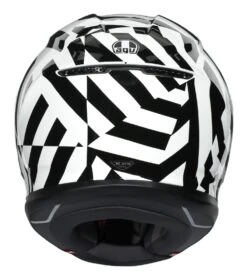 AGV K6 Secret Helmet -Motorbike Equip Shop agvk6 secret helmet black white 3