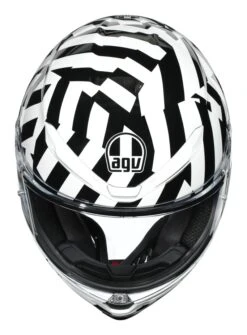 AGV K6 Secret Helmet -Motorbike Equip Shop agvk6 secret helmet black white 6
