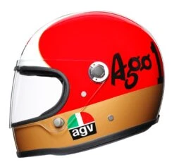 AGV X3000 Ago Helmet -Motorbike Equip Shop agvx3000 ago helmet green gold 2
