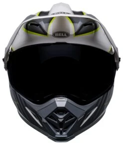 Bell Helmets Bell MX-9 Adventure Mips Dalton Helmet -Motorbike Equip Shop bell mx9 adventure mips dalton helmet white grey hi viz yellow 1