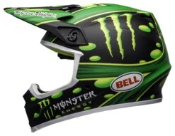 Bell Helmets Bell MX-9 Mips Showtime Helmet -Motorbike Equip Shop bell mx9 mips showtime helmet black green 7