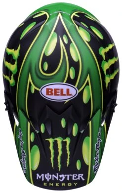 Bell Helmets Bell MX-9 Mips Showtime Helmet -Motorbike Equip Shop bell mx9 mips showtime helmet black green 8
