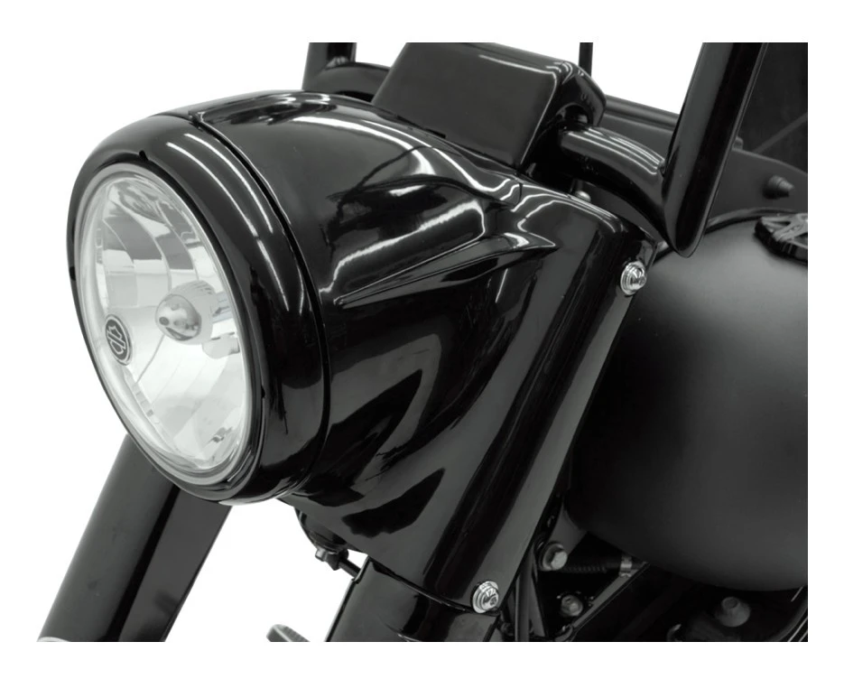 Drag Specialties 7" Headlight Nacelle Kit For Harley Softail 1986-2017 3 Drag Specialties 7" Headlight Nacelle Kit For Harley Softail 1986-2017