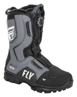 Fly Racing Snow Marker BOA Boots 10 Fly Racing Snow Marker BOA Boots -Motorbike Equip Shop fly racing snow marker boa boots black grey
