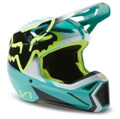 Fox Racing V1 Leed Helmet -Motorbike Equip Shop fox racing v1 leed helmet 2