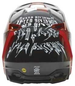 Fox Racing V1 Peril Helmet 15 Fox Racing V1 Peril Helmet -Motorbike Equip Shop fox racing v1 peril helmet red 3