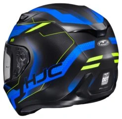 HJC I10 Robust Helmet 10 HJC I10 Robust Helmet -Motorbike Equip Shop hj ci10 robust helmet black blue 1