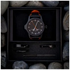 Hogwatch Key Fob Wrist Watch For Harley Davidson -Motorbike Equip Shop hogwatch key fob wrist watch black orange 1