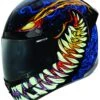Icon Airframe Pro Soul Food Helmet -Motorbike Equip Shop icon airframe pro soul food helmet blue