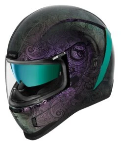 Icon Airform Chantilly Opal Helmet -Motorbike Equip Shop icon hlmt afrm chnt opal purple