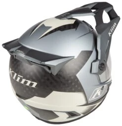 Klim Krios Pro Charger Helmet -Motorbike Equip Shop klim krios pro charger helmet grey 3