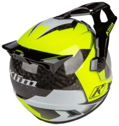 Klim Krios Pro Charger Helmet -Motorbike Equip Shop klim krios pro charger helmet hi viz 3