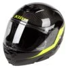Klim TK1200 Karbon Architek Helmet -Motorbike Equip Shop klim tk1200 architek karbon helmet carbon hi viz yellow