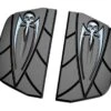 Kuryakyn Zombie Passenger Floorboard Covers For Harley 1984-2023 -Motorbike Equip Shop kuryakyn zombie passenger floorboard covers for harley19842016 chrome