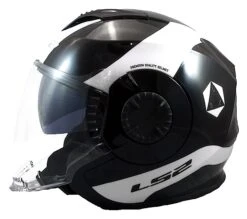 LS2 Verso Rave Glow In The Dark Helmet -Motorbike Equip Shop ls2 verso rave glow in the dark helmet 1