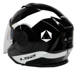 LS2 Verso Rave Glow In The Dark Helmet -Motorbike Equip Shop ls2 verso rave glow in the dark helmet 2