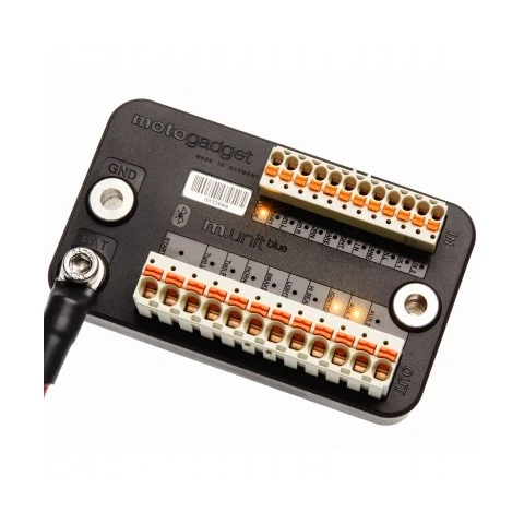 Motogadget M-Unit Blue Digital Control And Fuse Box 3 Motogadget M-Unit Blue Digital Control And Fuse Box