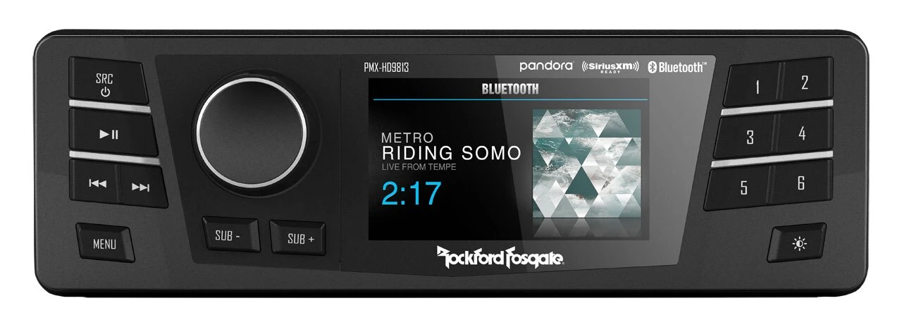 Rockford Fosgate PMX Factory Replacement Radio For Harley 1998-2013