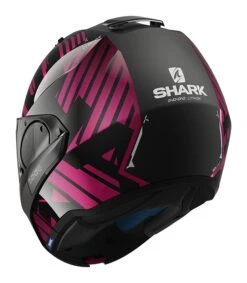 Shark EVO One 2 Lithion Helmet 24 Shark EVO One 2 Lithion Helmet -Motorbike Equip Shop shark evo one lithion dual matte black fuchsia 1