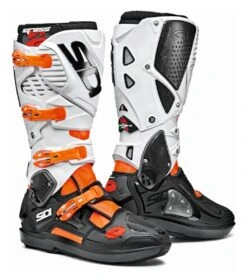 SIDI Crossfire 3 SRS Boots -Motorbike Equip Shop sidi crossfire3 srs boots orange black white
