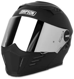 Simpson Mod Bandit Helmet -Motorbike Equip Shop simpson mod bandit helmet matte black