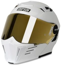 Simpson Mod Bandit Helmet -Motorbike Equip Shop simpson mod bandit helmet white