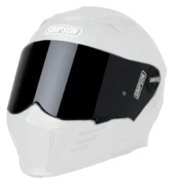 Simpson Mod Bandit Pinlock-Ready Face Shield -Motorbike Equip Shop simpson mod bandit pinlock ready face shield dark smoke
