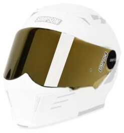 Simpson Mod Bandit Pinlock-Ready Face Shield -Motorbike Equip Shop simpson mod bandit pinlock ready face shield gold