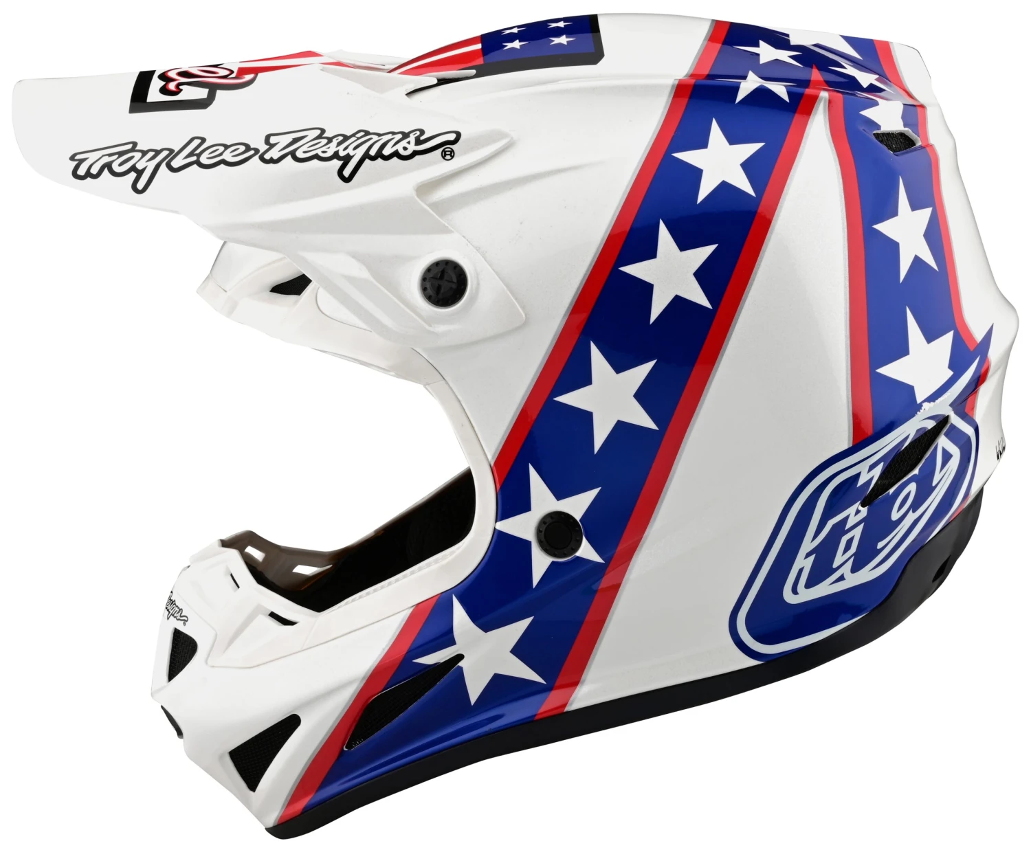 Troy Lee Designs SE4 Evel Knievel Helmet (XS) 4 Troy Lee Designs SE4 Evel Knievel Helmet (XS) - Image 2