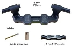 Woodcraft Universal Clip-On Risers W/ Adapter Plate 18 Woodcraft Universal Clip-On Risers W/ Adapter Plate -Motorbike Equip Shop woodcraft universal clip on risersw adapter plate 5