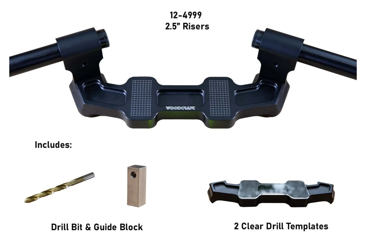 Woodcraft Universal Clip-On Risers W/ Adapter Plate 9 Woodcraft Universal Clip-On Risers W/ Adapter Plate - Image 8