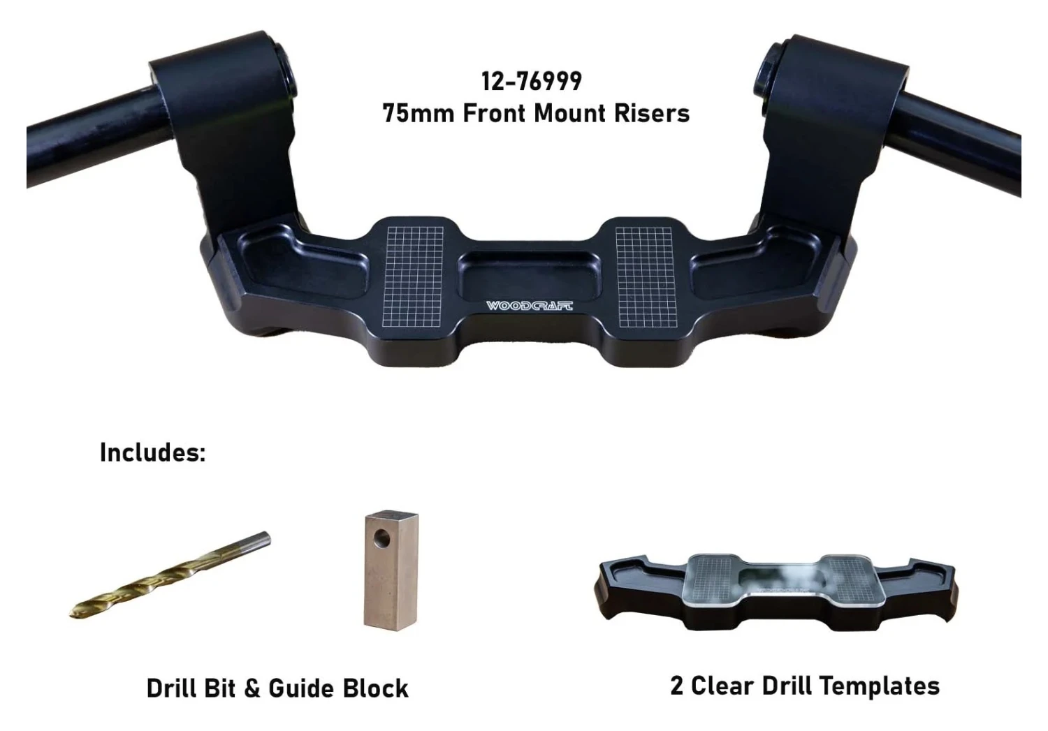 Woodcraft Universal Clip-On Risers W/ Adapter Plate 12 Woodcraft Universal Clip-On Risers W/ Adapter Plate - Image 11